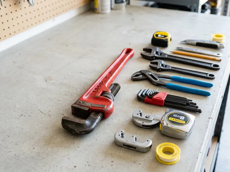 Professional plumbers in Stevinson, CA equipped with top-tier tools for residential and commercial plumbing services.